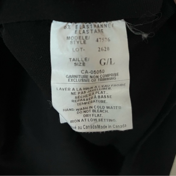 Jacob Black Sleeveless Blouse Ladies Large - Picture 4 of 4